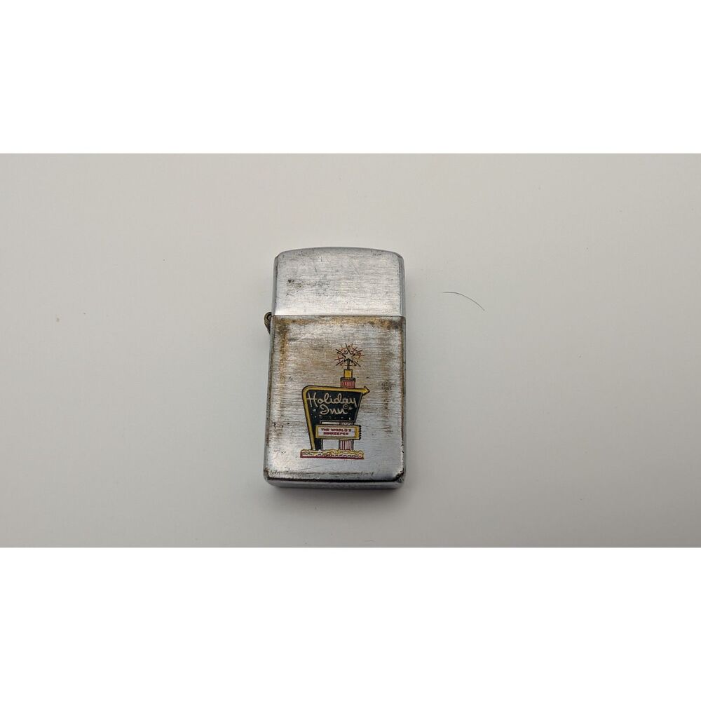 Vintage Holiday Inn Zippo-Style Lighter – Holiday Inn Collectible Souvenir